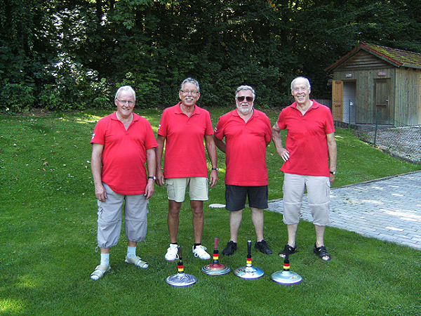 v.l. Erwin Loibl, Adolf Ottl, Herbert Pörstendorfer, Hans Gruber