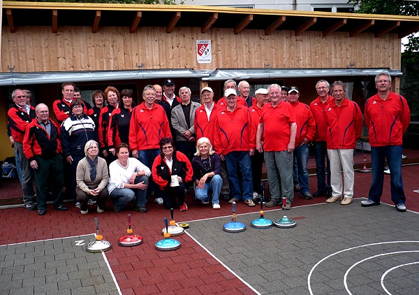 Die Rottenburger Stockschützen beim ETSV 09 Landshut